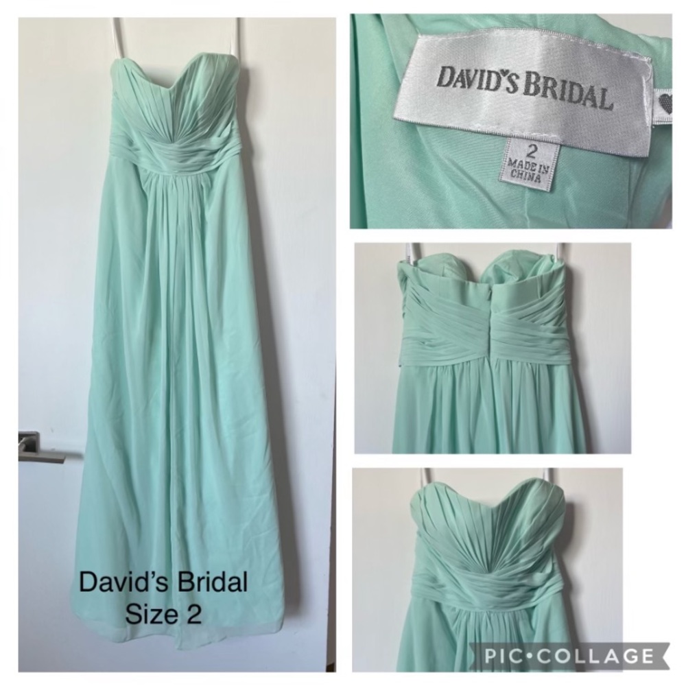 David’s Bridal Bridesmaid Dress